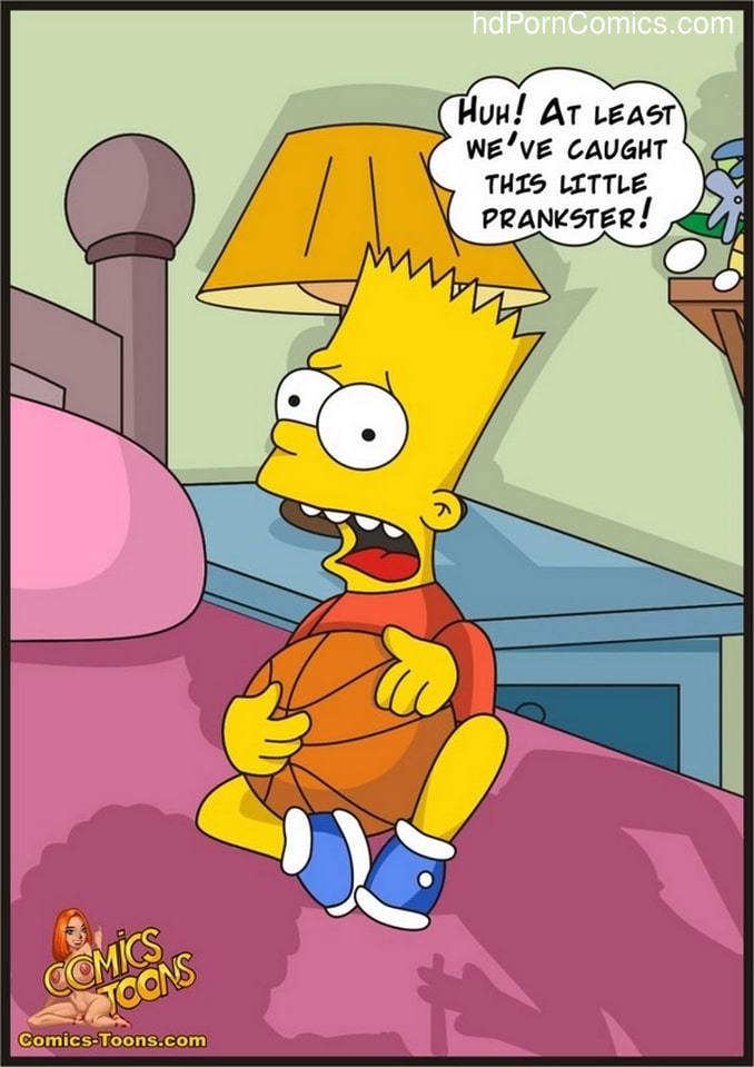 Bart Entrapped- Simpsons6 free sex comic